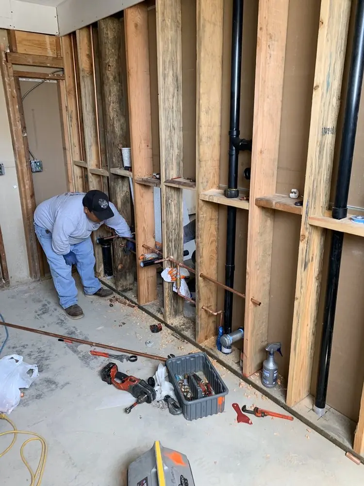 Commercial rough-in plumbing for Gas Line Repair in Marble Dale
